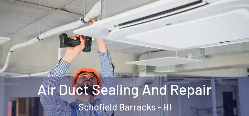  Air Duct Sealing And Repair Schofield Barracks - HI