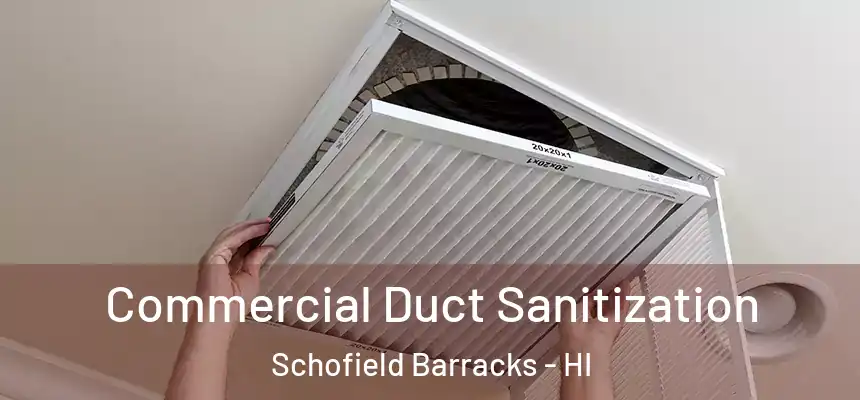  Commercial Duct Sanitization Schofield Barracks - HI